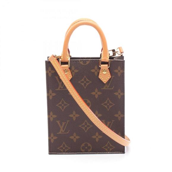 LOUIS VUITTON Brown Monogram Leather Bag - Picture 1 of 8